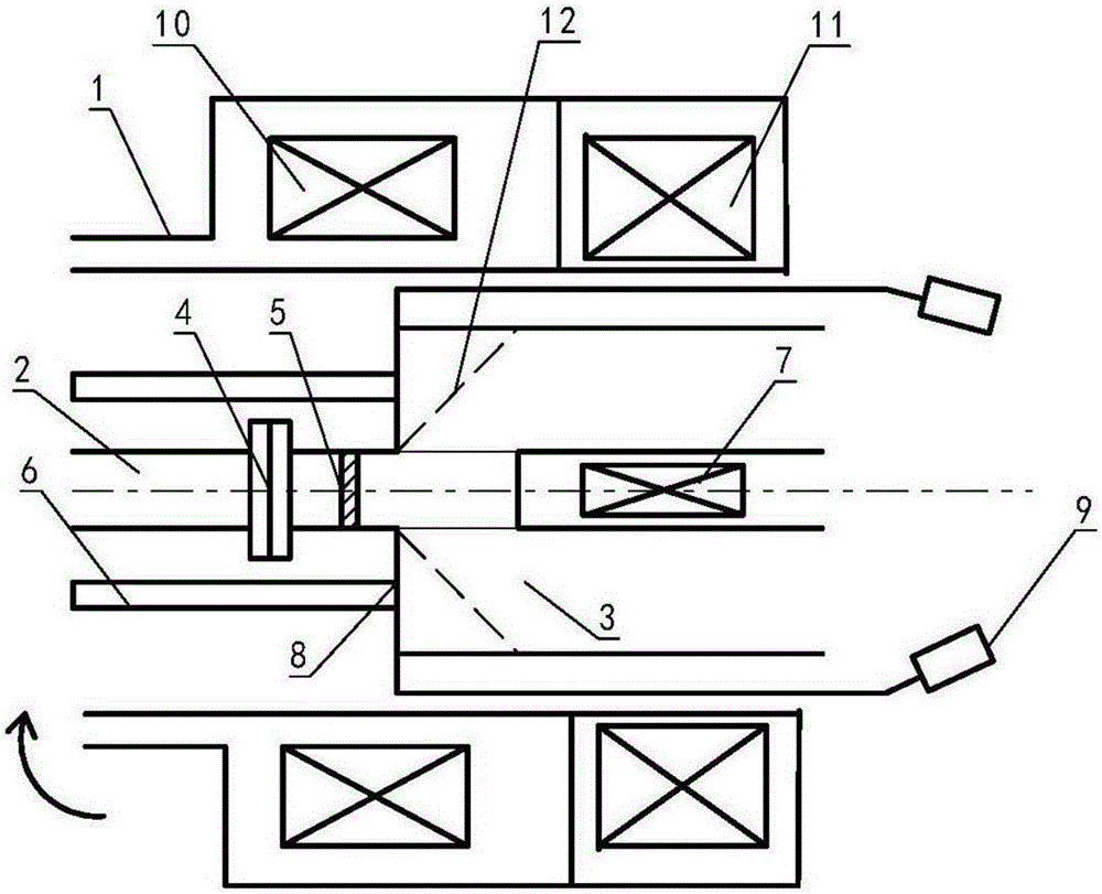 Microwave ionization type plasma thruster