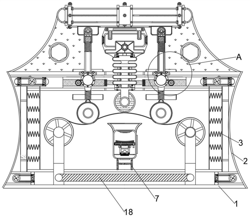 Automatic steam adjusting pre-shrinking equipment for garment fabric