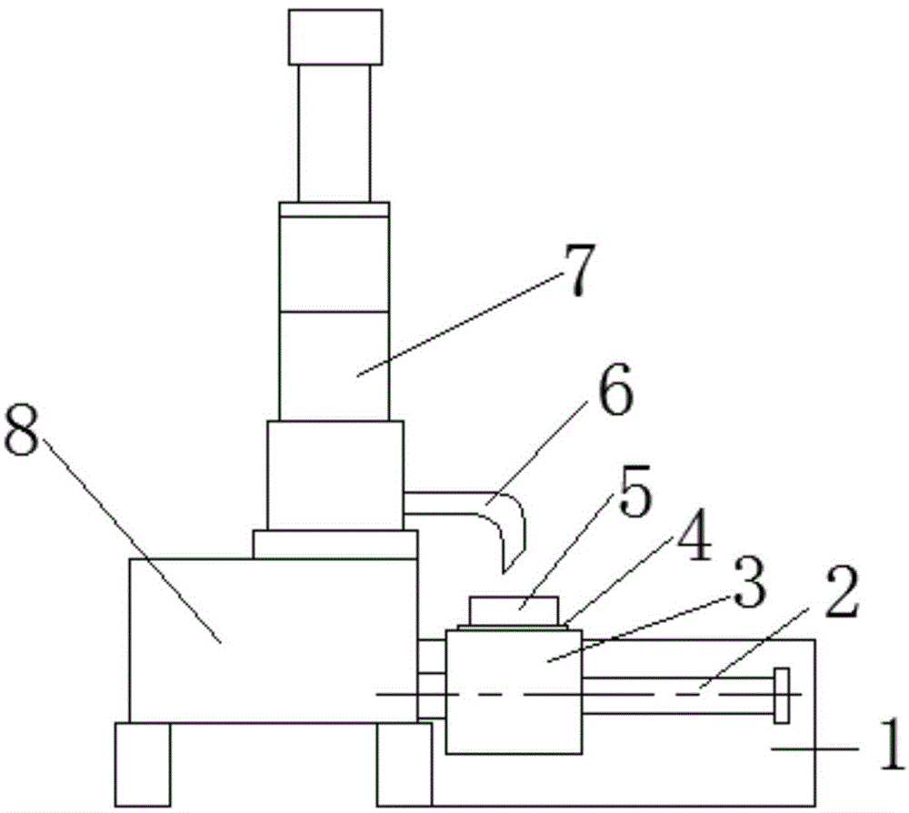 Sampling device and method for material flows of each outlet of multistage centrifugal extractor