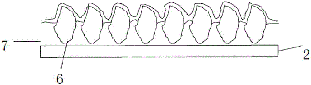 Eschar grinding surgical instrument capable of sensing and displaying application force in real time