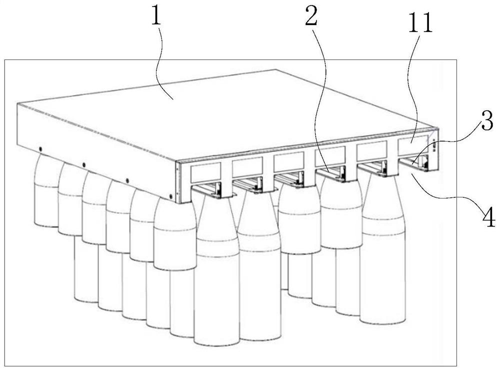 A semi-open rail type intelligent vending system