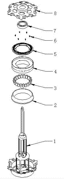 Self-induction wind-powered lantern