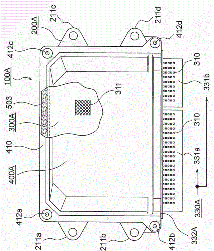 Waterproof control unit and method of assembling the same