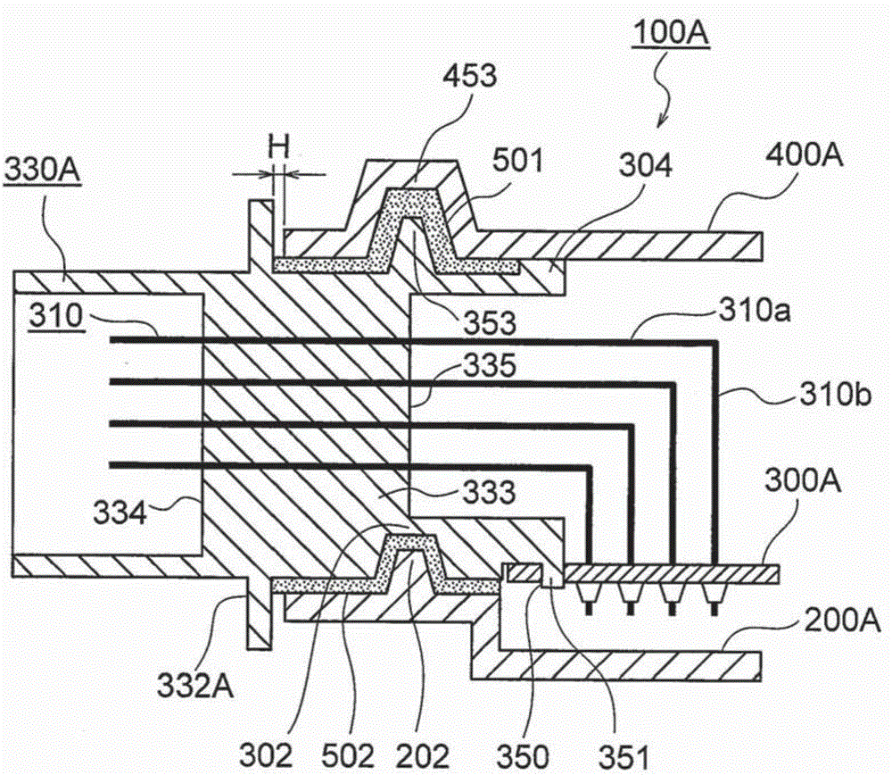 Waterproof control unit and method of assembling the same