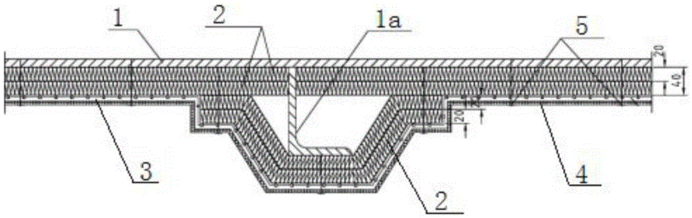 Method for lowering noise of ship compartments