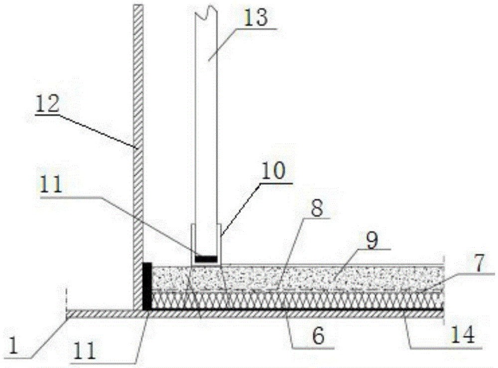 Method for lowering noise of ship compartments