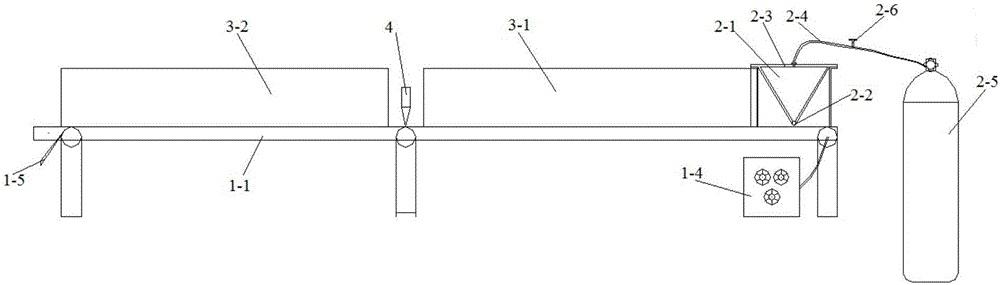 Epoxy resin composite material granulating device