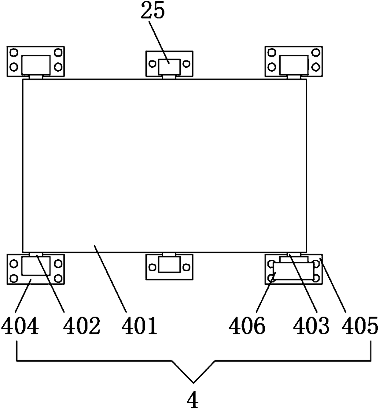 Pollution-free treatment apparatus for municipal construction engineering wastes