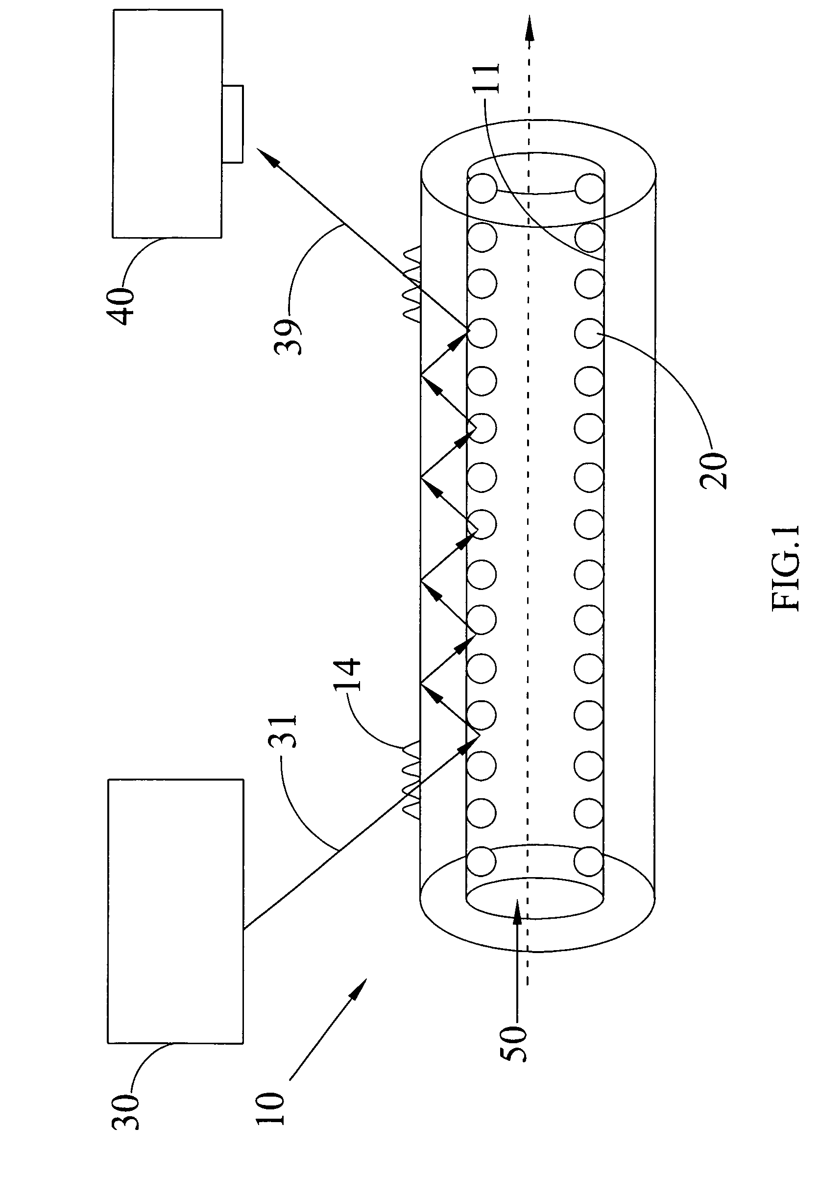 Plasmon resonance sensing apparatus and sensing system thereof