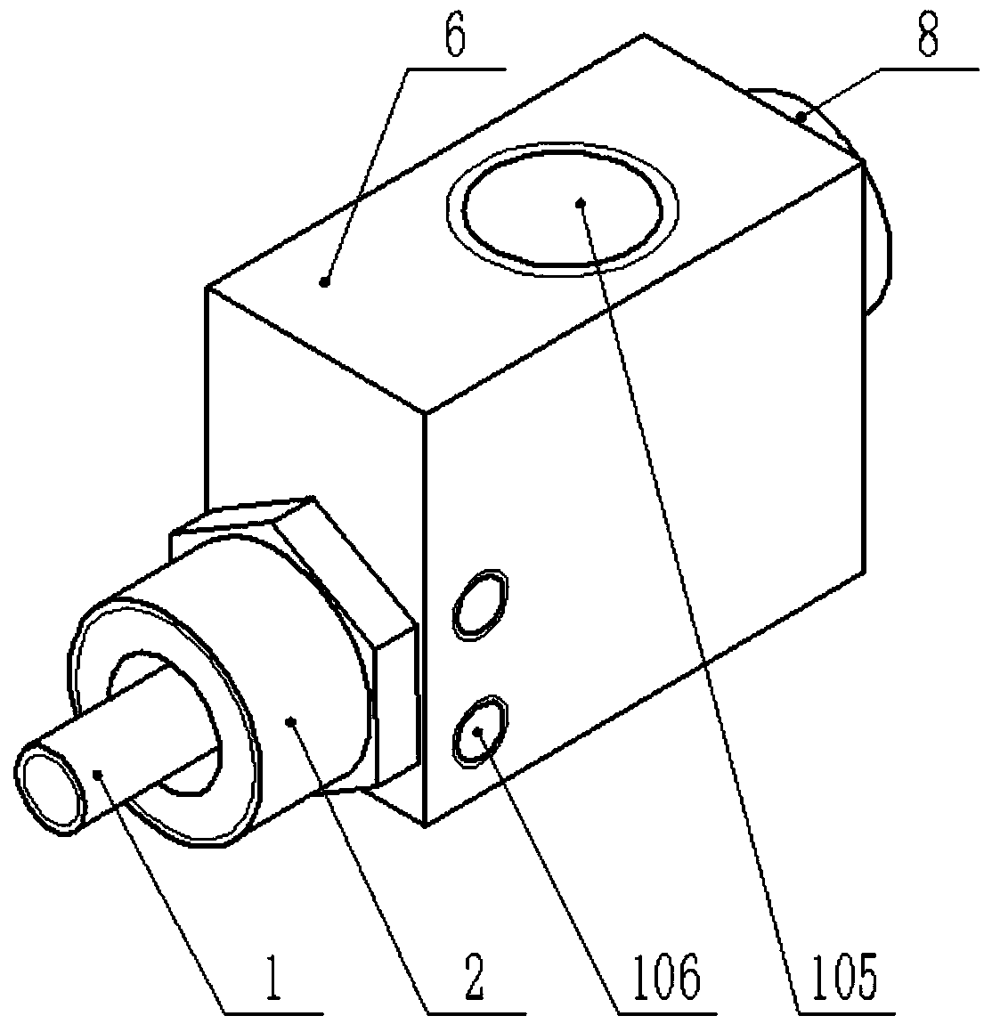 A non-contact reciprocating motion counter