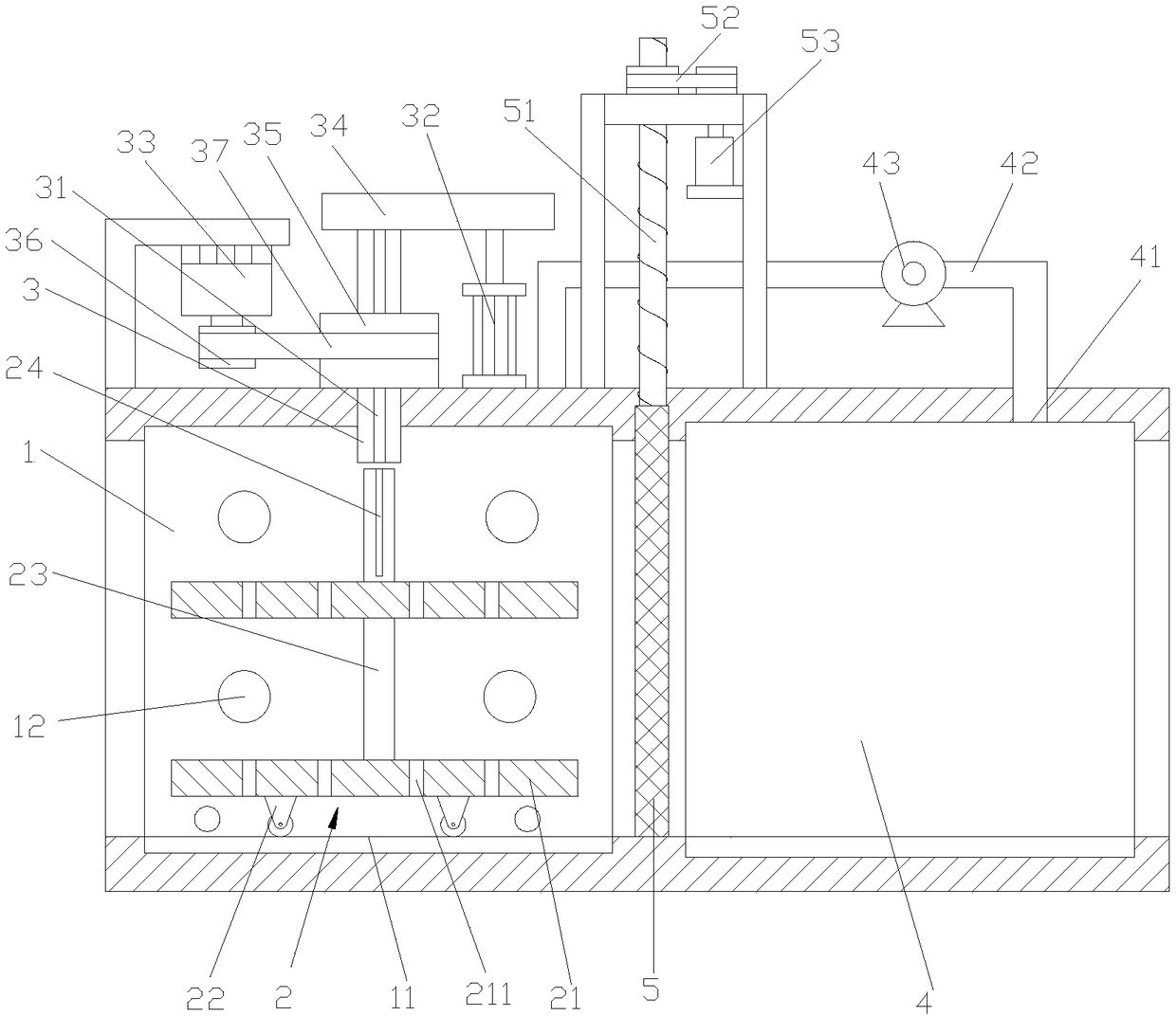 Rapid drying device for wooden plates