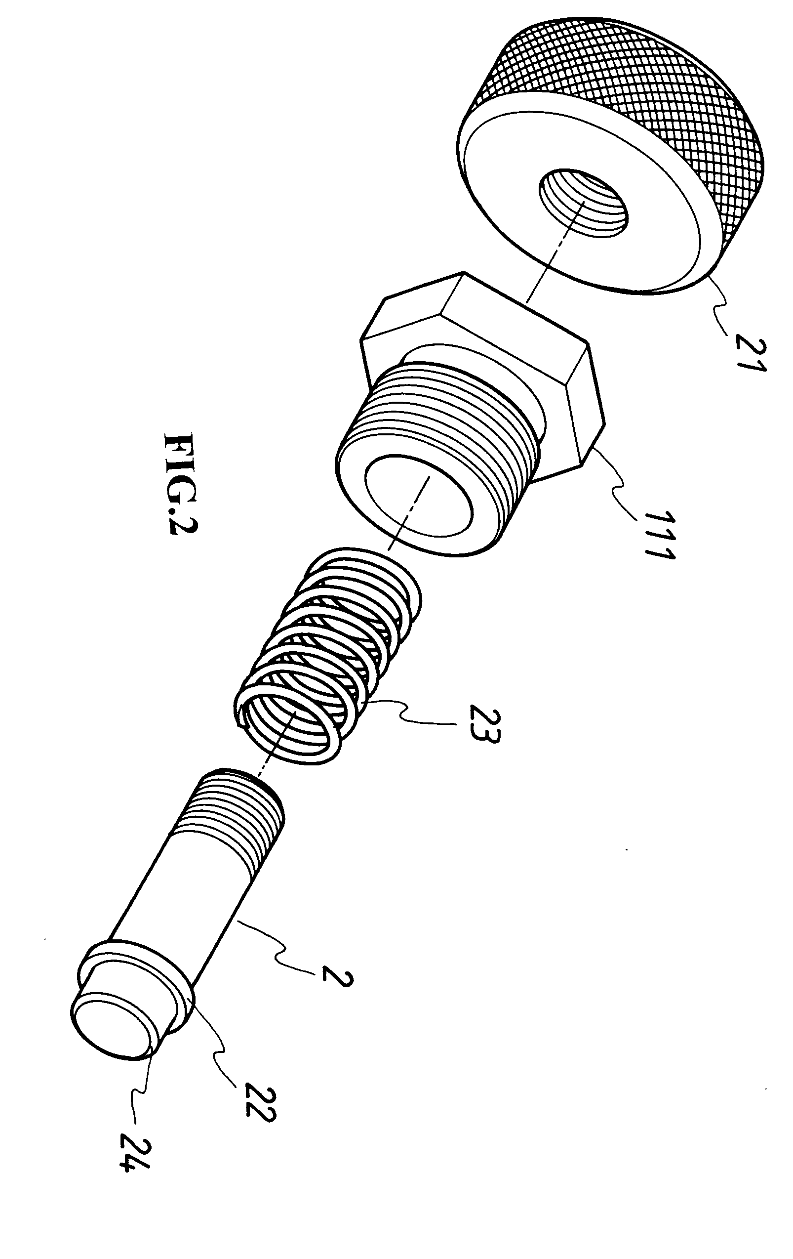 Slippage- preventing device for tubular jack