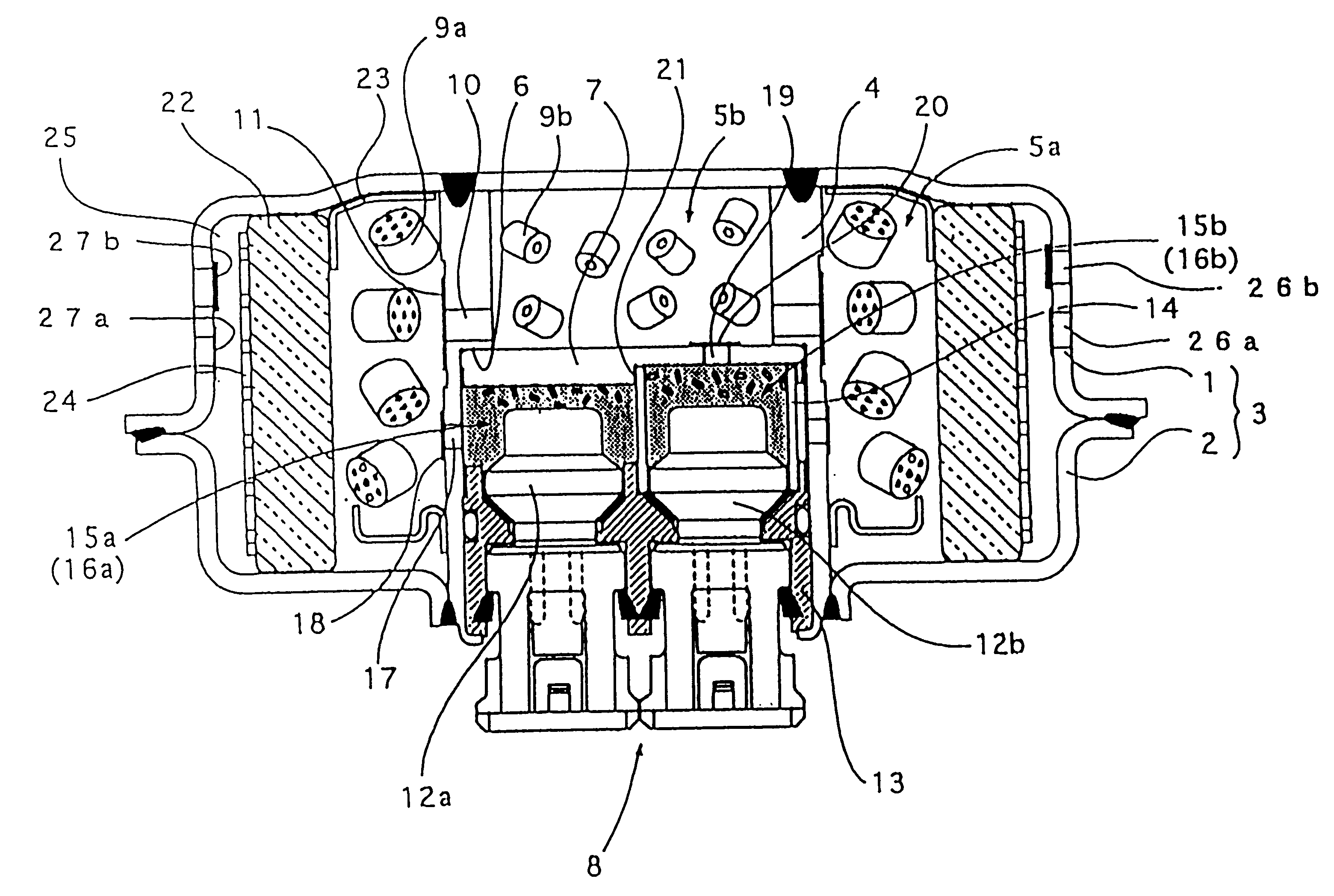 Air bag gas generator and air bag device