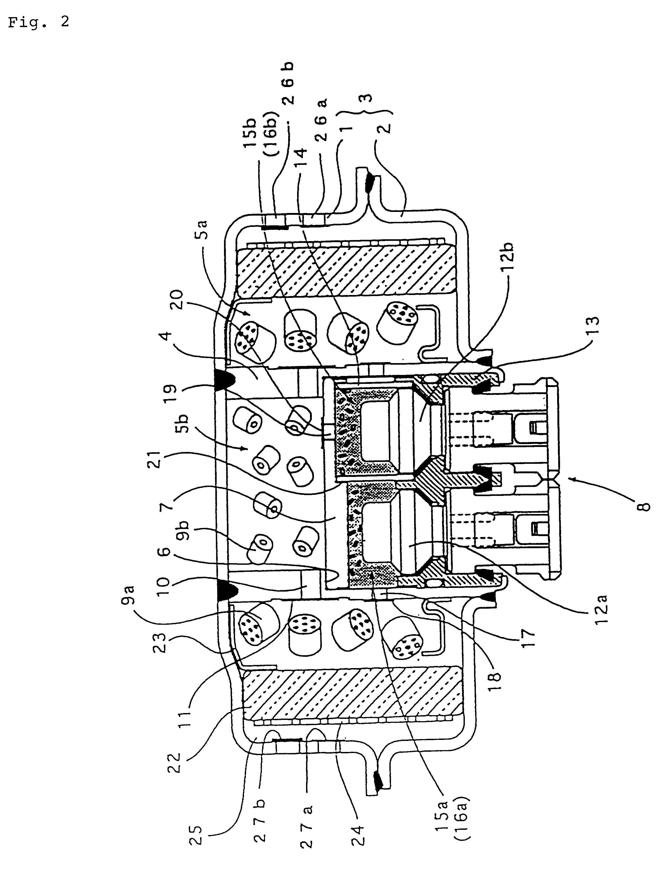 Air bag gas generator and air bag device