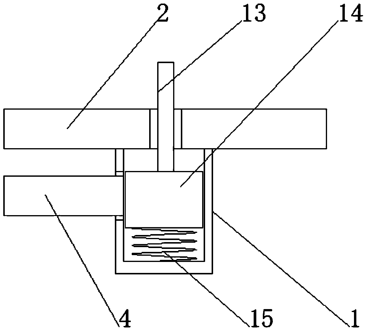 Intelligent fiber jumping-free cable transfer box