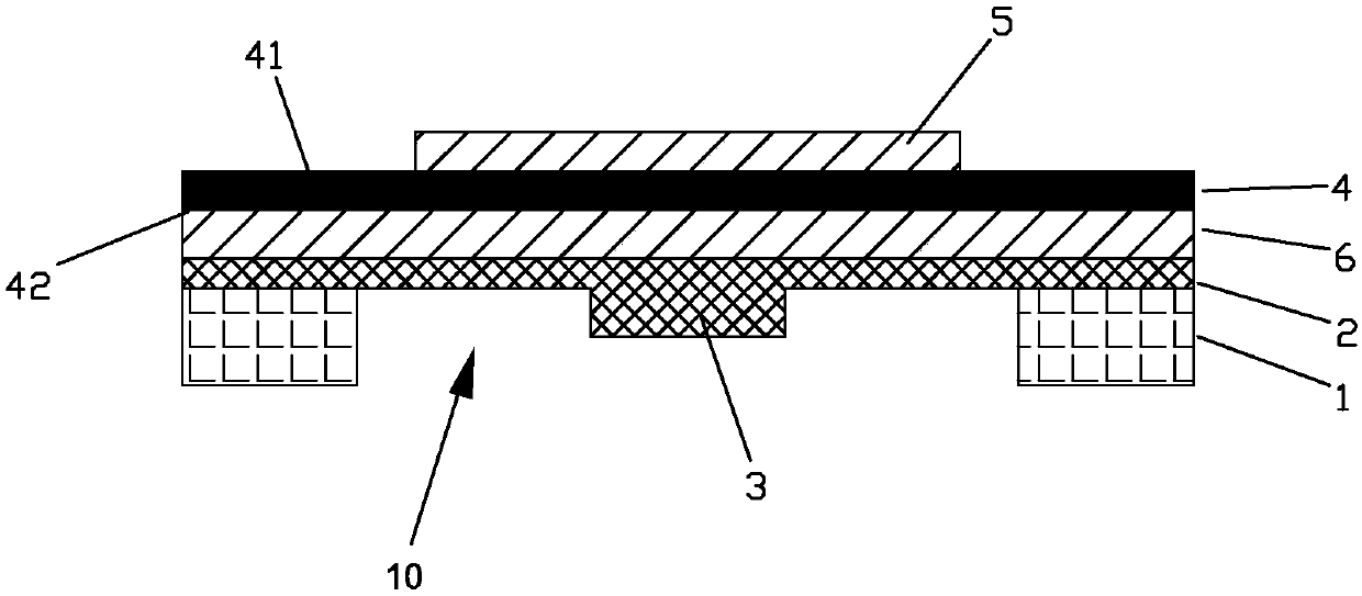 Piezoelectric ultrasonic transducer and preparation method thereof