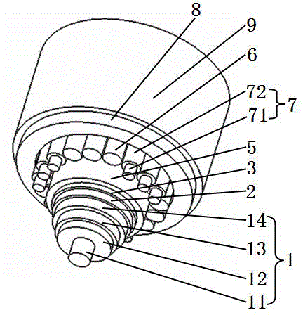 Submarine high-voltage cable and production method for same