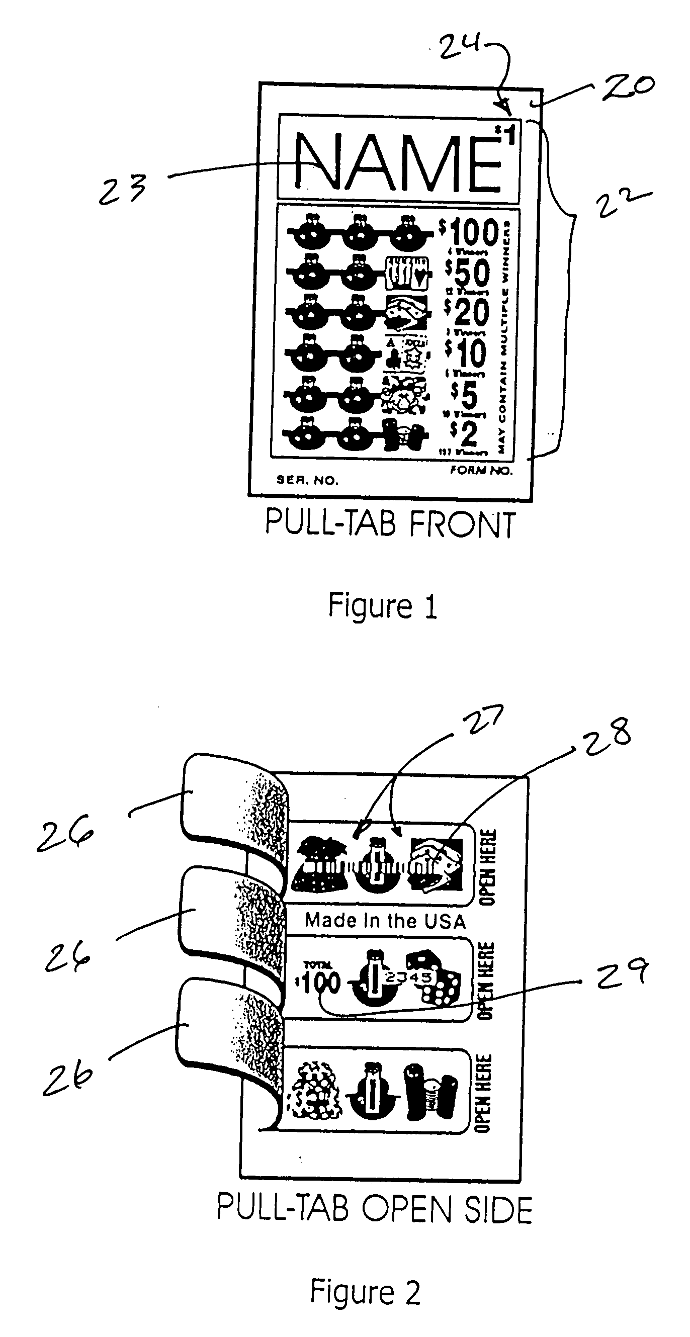 Tickets with removable purchased value parts, chance game parts, and variable advertising within a set of tickets, redeemable toward goods or services offered by multiple merchants