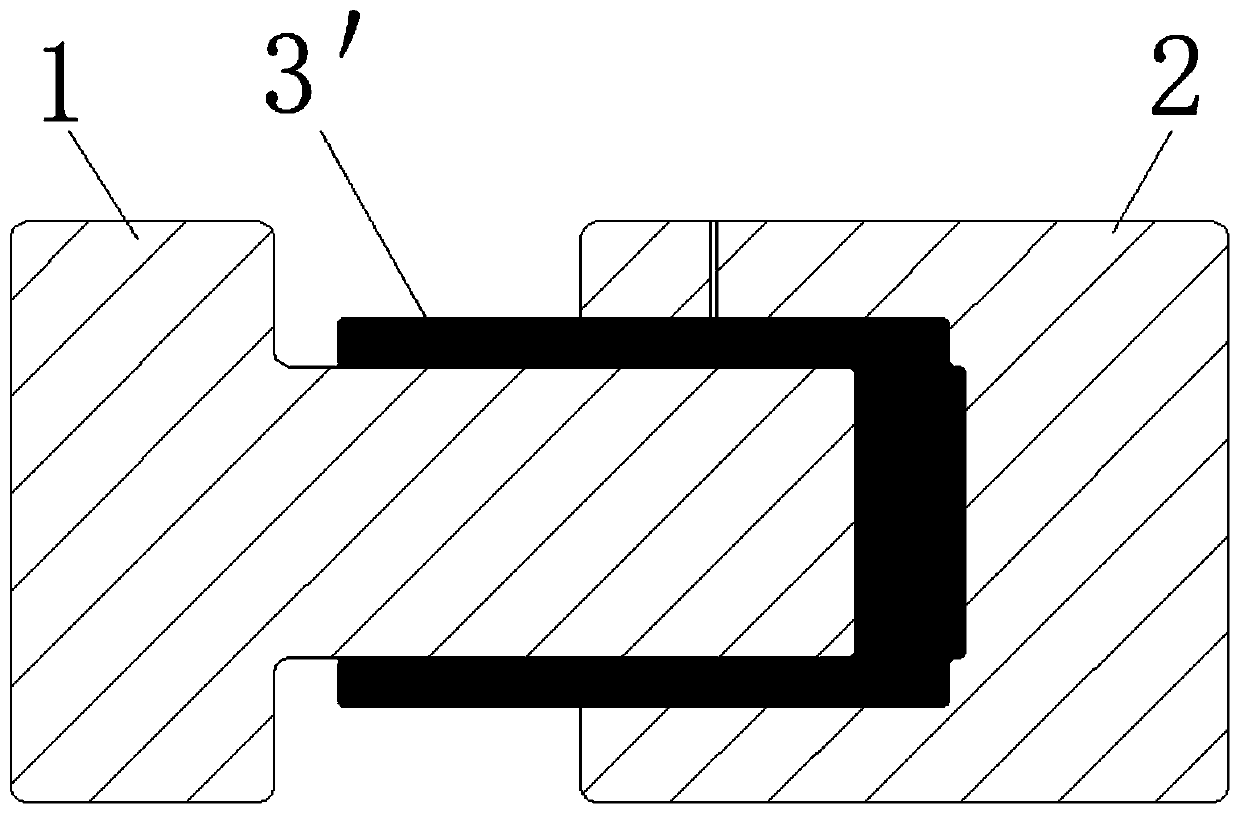 Gleeble thermal simulated test machine pipe extrusion mold and use method thereof