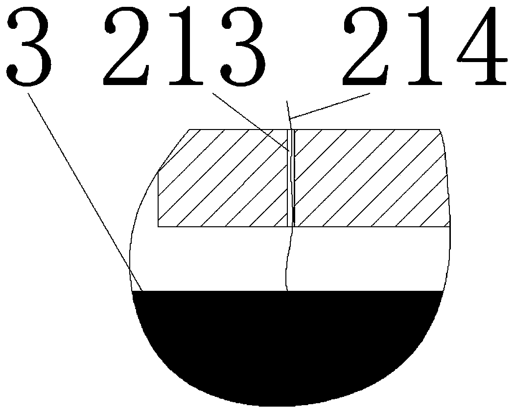 Gleeble thermal simulated test machine pipe extrusion mold and use method thereof