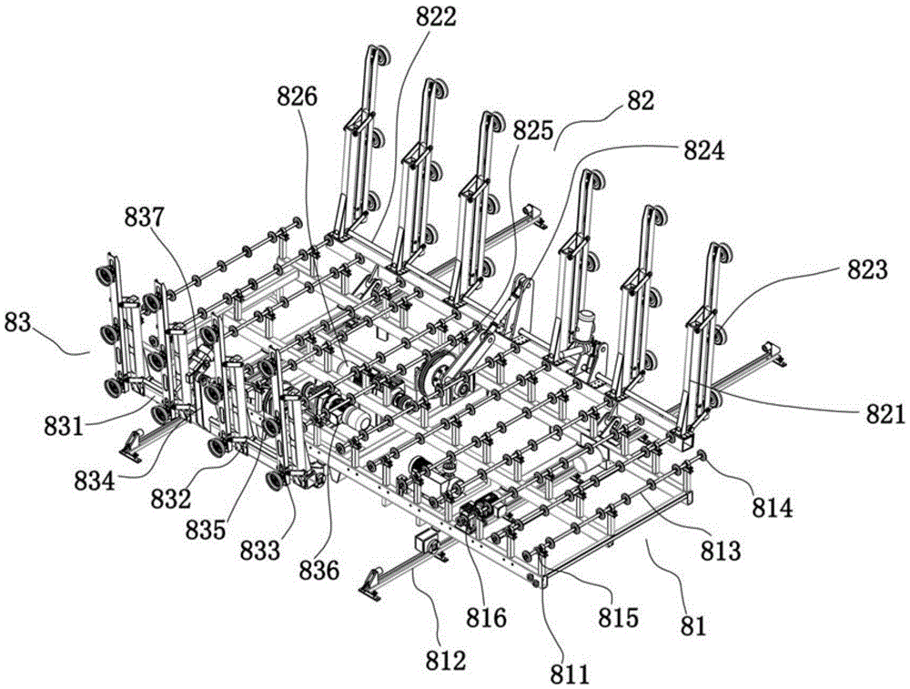 Full-automatic shuttling intelligent warehousing system