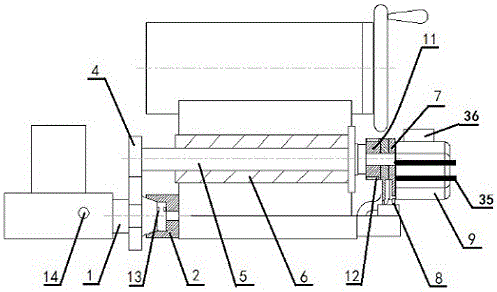 Automatically-controlled numerically controlled lathe tailstock feeding method