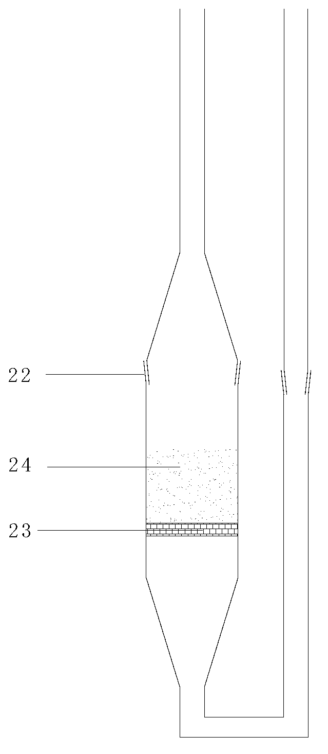 Simultaneous desulfation, denitration and mercury removal device