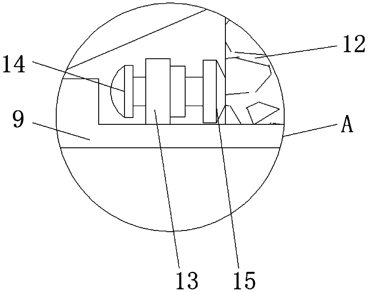 Device for extracting ocean surface water for detection, and operation method