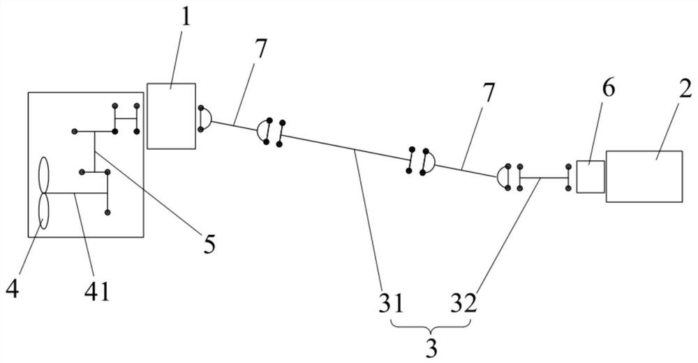 Steering oar propelling system and ship