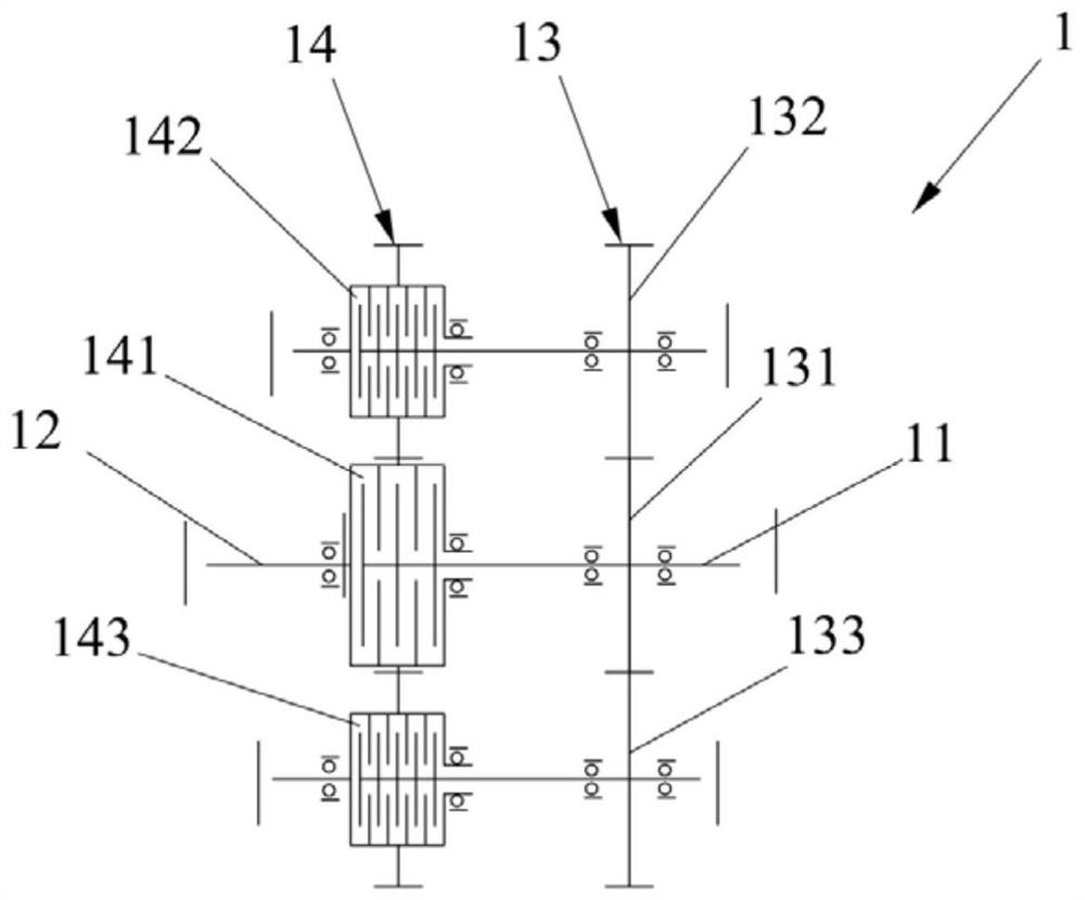 Steering oar propelling system and ship