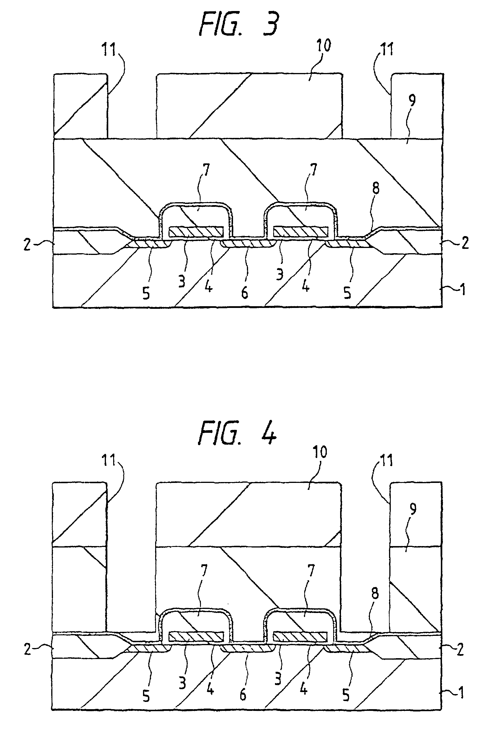 Semiconductor integrated circuit arrangement fabrication method