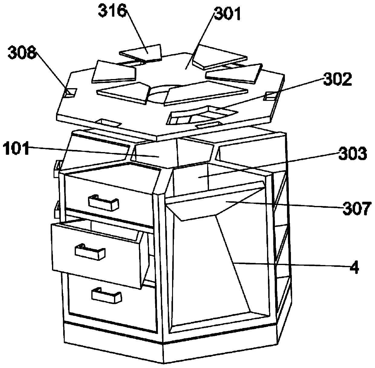 Multifunctional medicine box