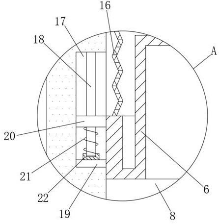 A combined annular blowout preventer for oil drilling