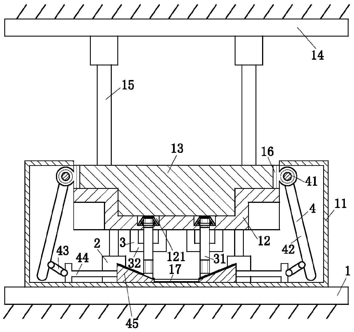 Automobile sheet metal stamping die