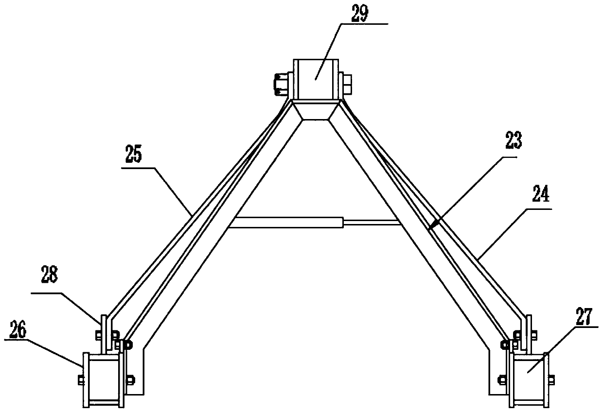 Integrated fertilizing and seeding device for agriculture