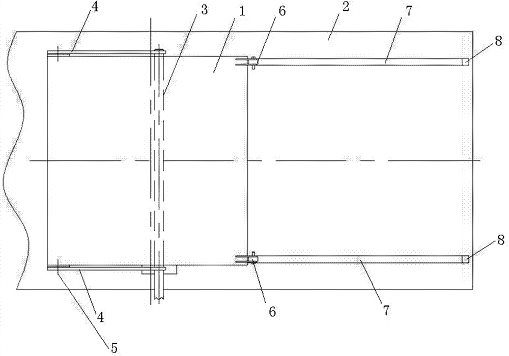 Railway vehicle top cover opening and closing mechanism