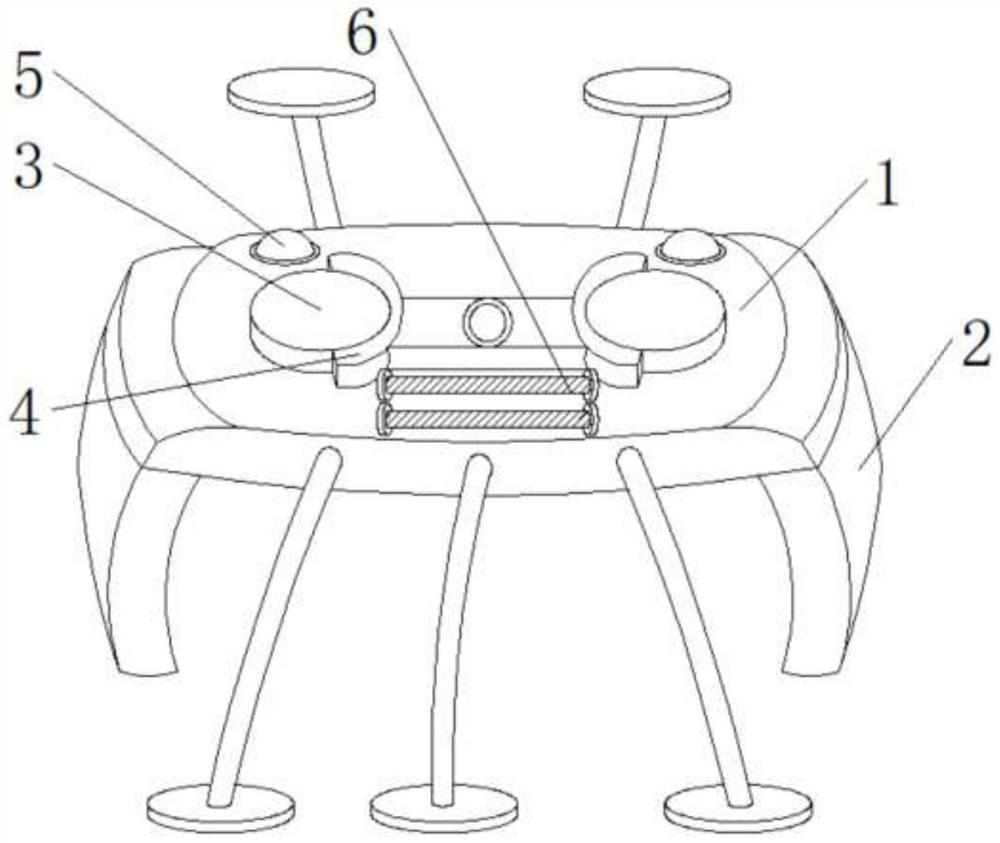 Virtual reality equipment with panoramic camera shooting function