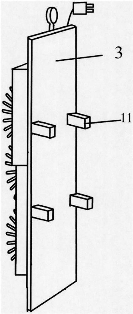 Electric scrubbing and washing machine