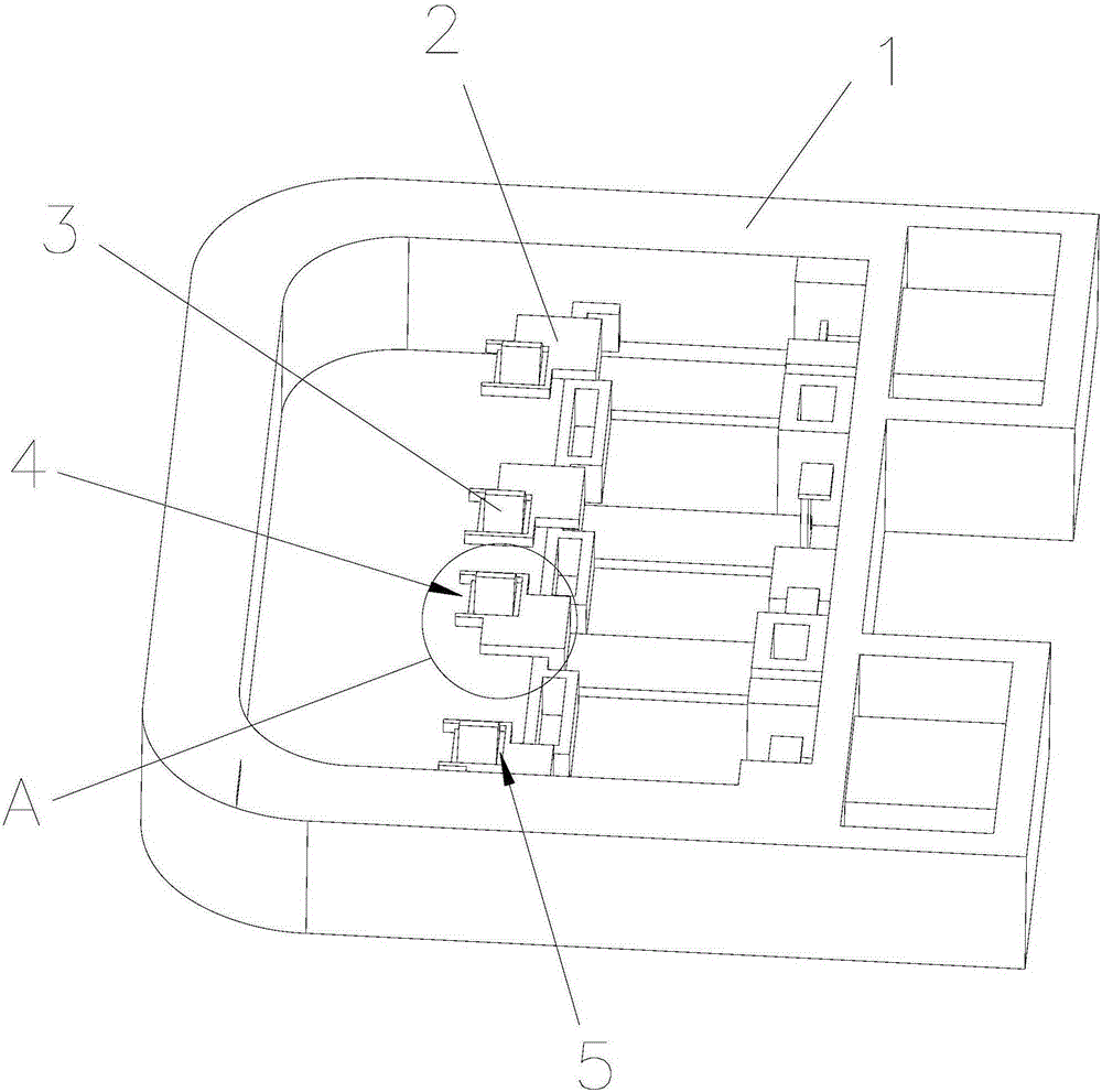 Solar photovoltaic assembly wiring box convenient to fix and reliable to weld