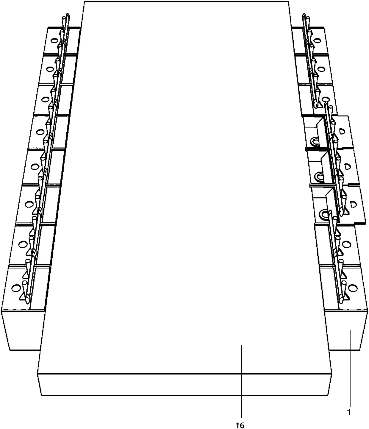 Road and bridge anti-collision protection device