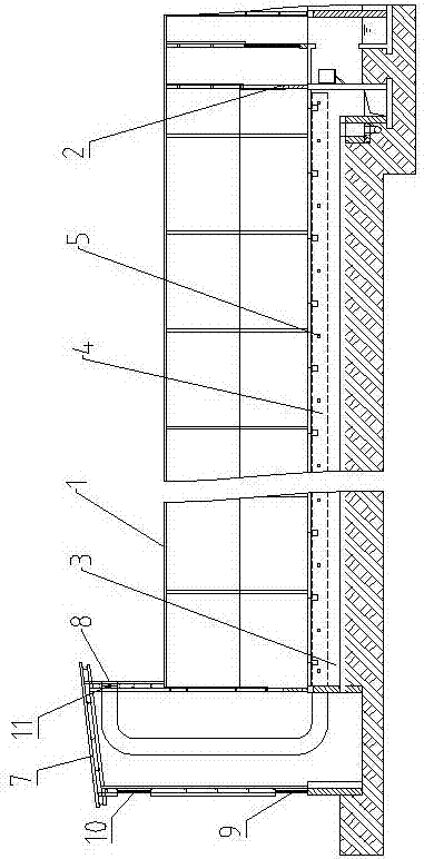 Exhaust structure for animal houses