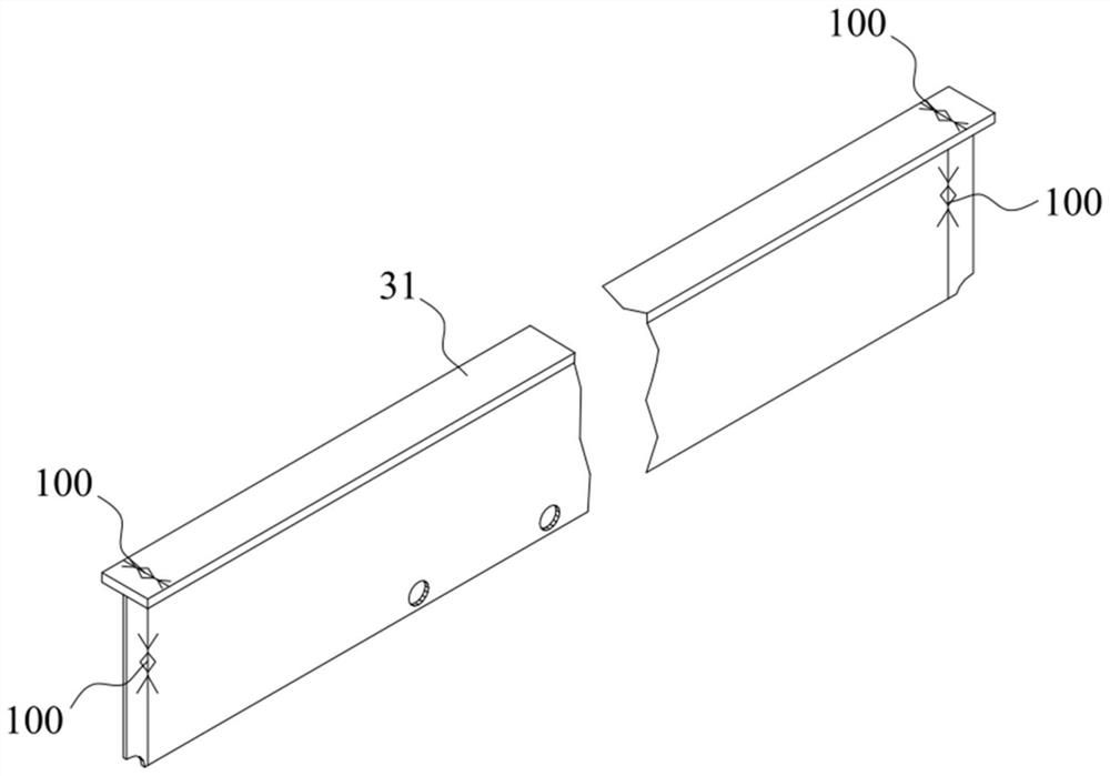 Manufacturing method of immersed tube tunnel steel shell tube section and immersed tube tunnel steel shell tube section