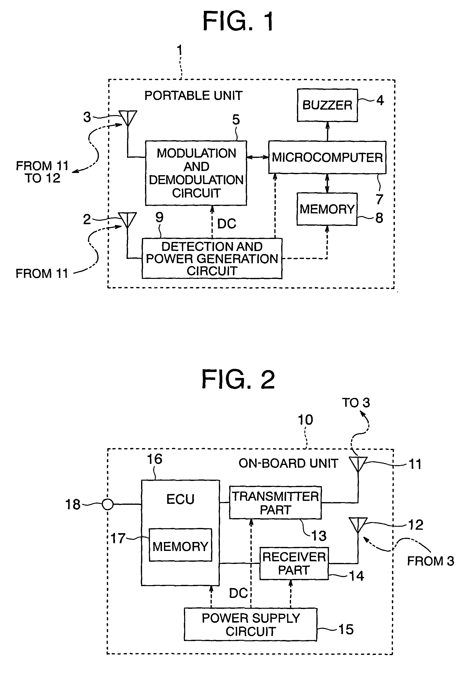 Communication apparatus for vehicle