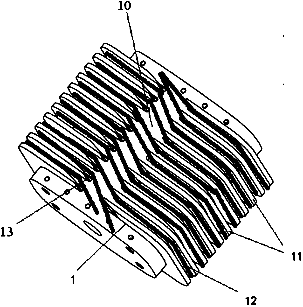 Superconducting undulator magnet