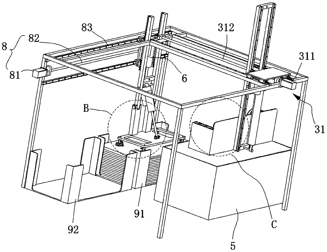 Soaking device