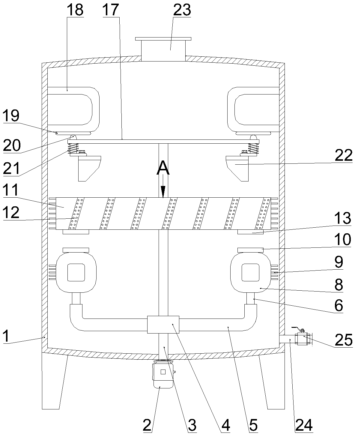 Preparation device of bladder irrigation mixed medicine for urinary surgery