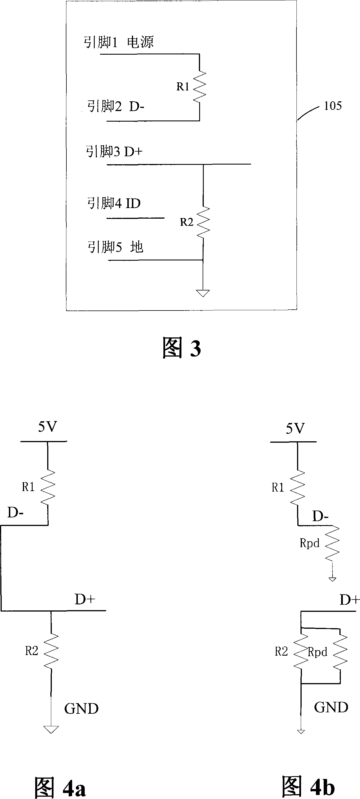 Control circuit of charging mode in USB charging stand and method thereof