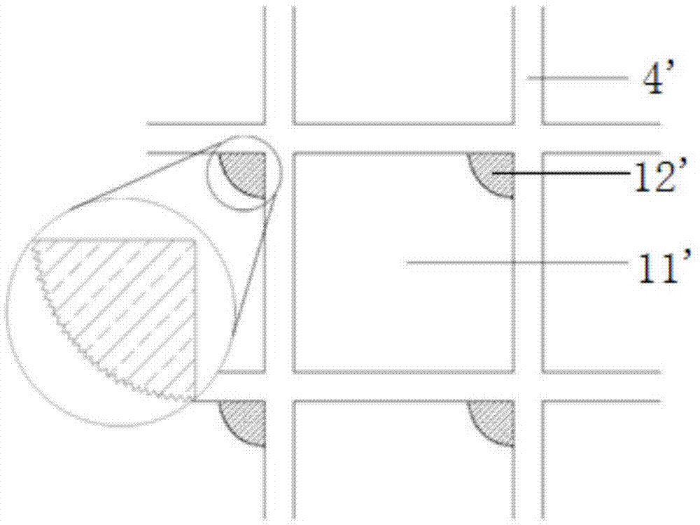 Printing ink motion controllable electrowetting display and preparation method thereof