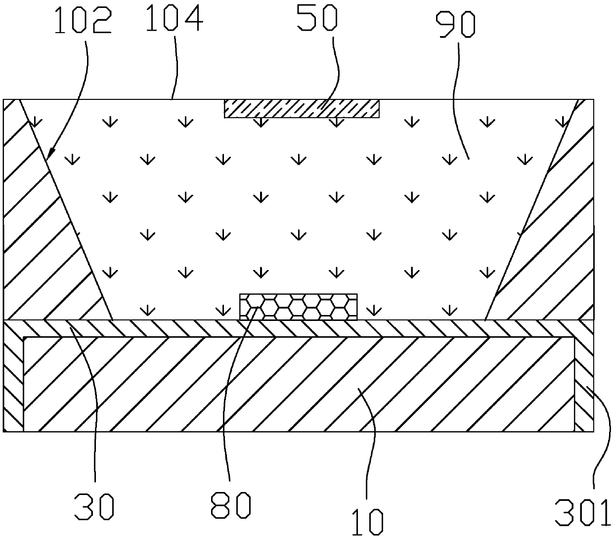 LED packaging structure