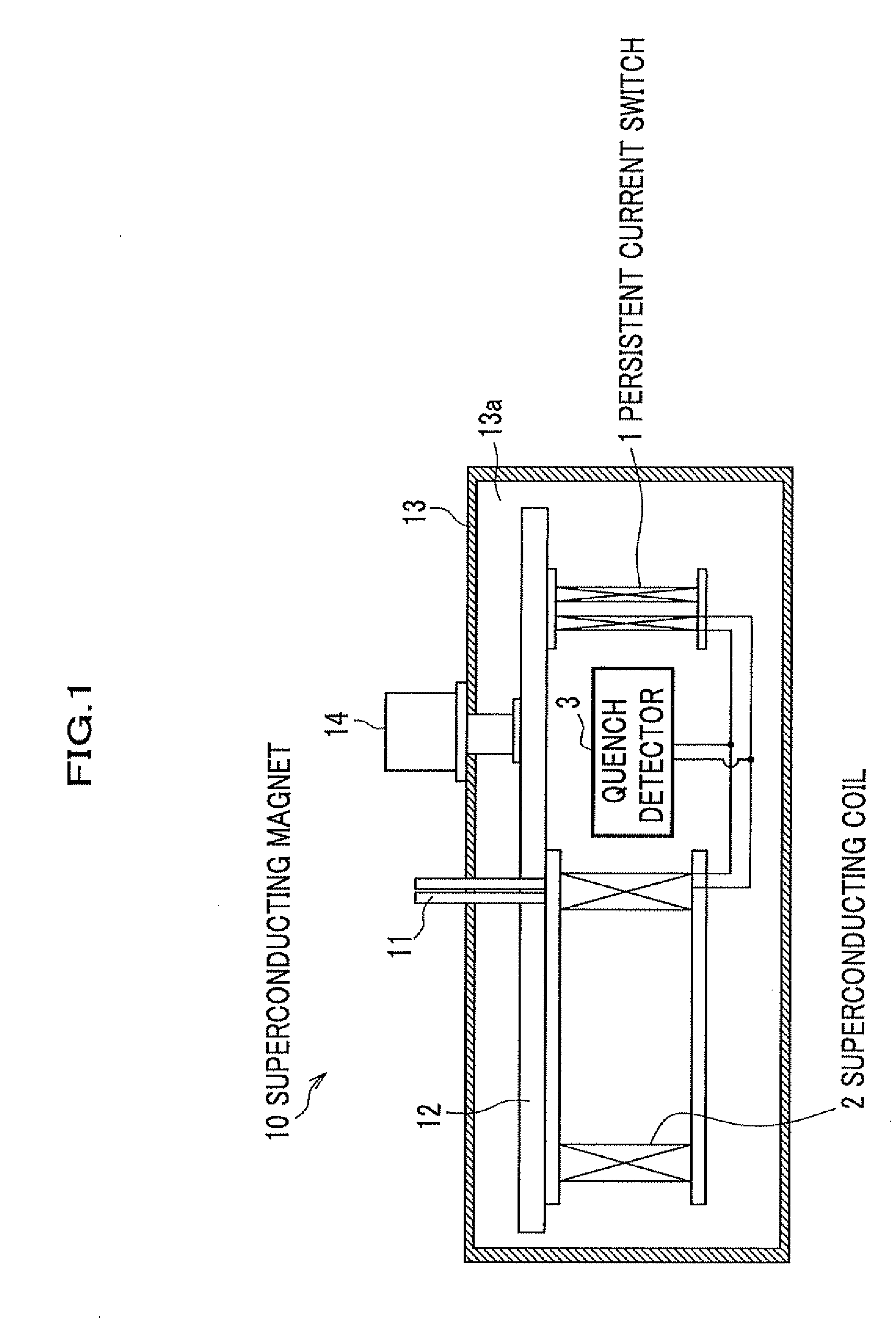 Superconducting coil, superconducting magnet, and method of operating superconducting magnet